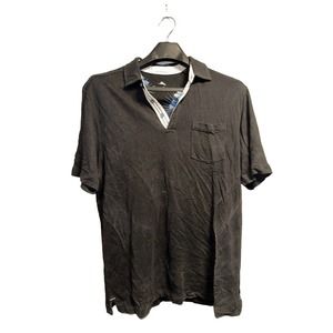 Tommy Bahama Men's Size Large Linen Mix Polo Shirt
